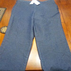 Alfred Dunner Women's Blue Stretchy Jeans